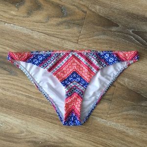 Shoshanna Chevron Tapestry Bikini Bottoms NWOT